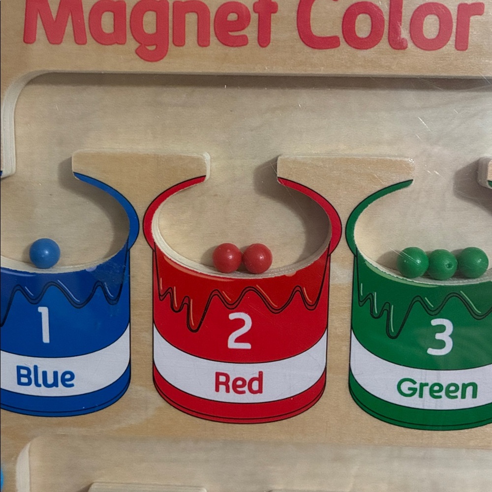 MAGNET COLOR & COUNTING MAZE - Picture 5 of 10